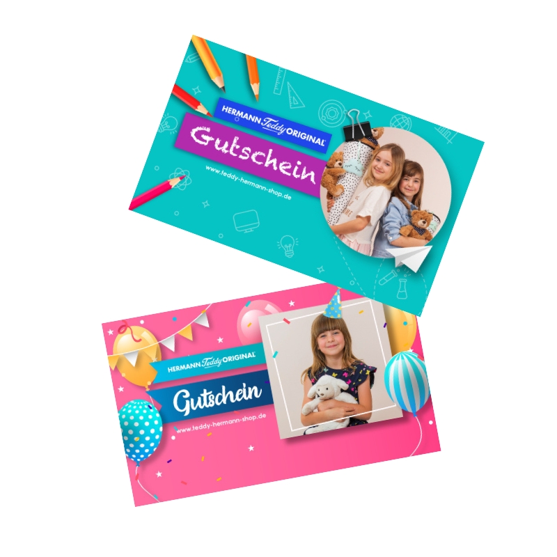 Geschenkgutschein für den Teddy Hermann Shop