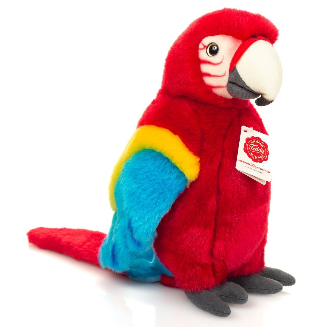 Teddy Hermann Kuscheltier Vogel Papagei