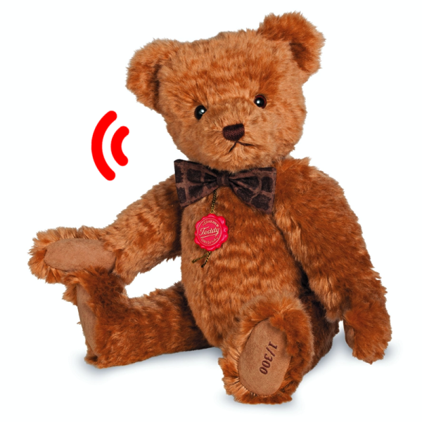 Brummstimme aus Kunststoff mit Gaze für 50-er Teddybären 58 x 58 mm 