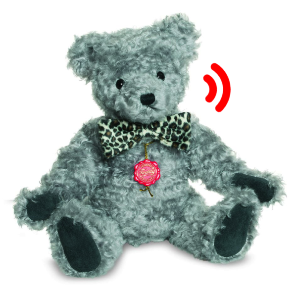 Brummstimme aus Kunststoff mit Gaze für 50-er Teddybären 58 x 58 mm 