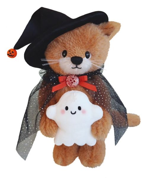 Halloweenkatze Heidi, 20 cm von Teddy Hermann
