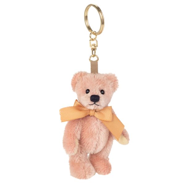 Schlüsselanhänger Teddy rosa 9 cm Teddy Hermann Shop