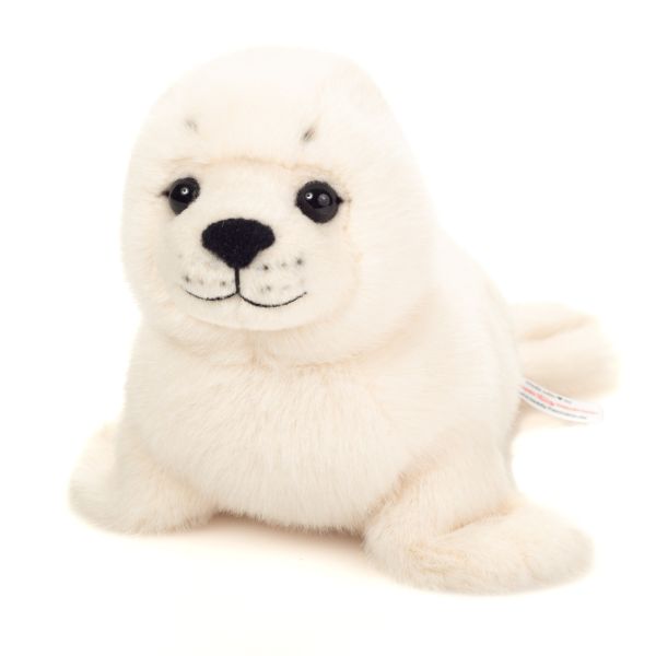 Robbe weiß 25 cm von Teddy Hermann