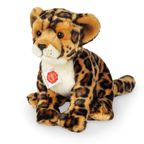 Leopard sitzend 27 cm Teddy Hermann