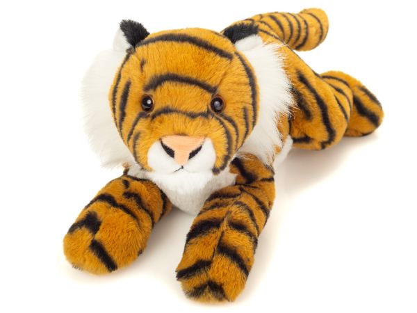 Tiger liegend 33 cm von Teddy Hermann