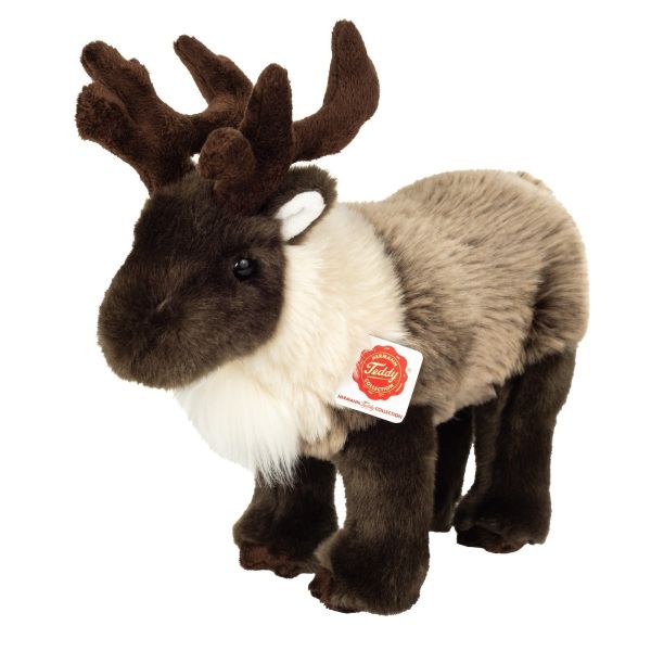 Rentier stehend 32 cm von Teddy Hermann