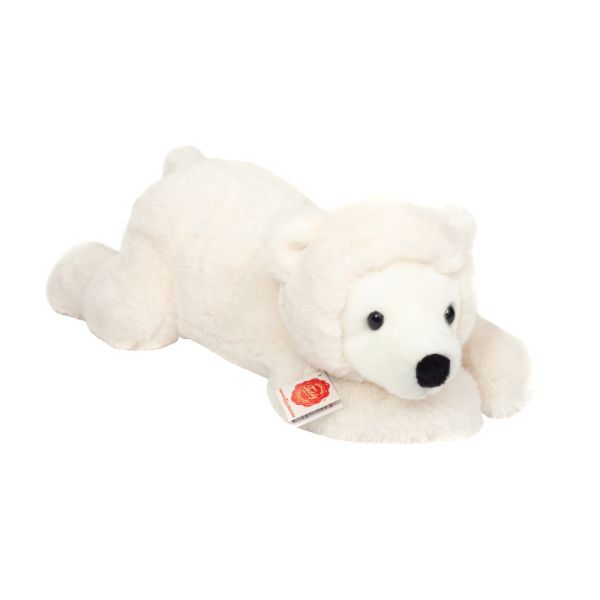 Eisbär liegend 45 cm Teddy Hermann