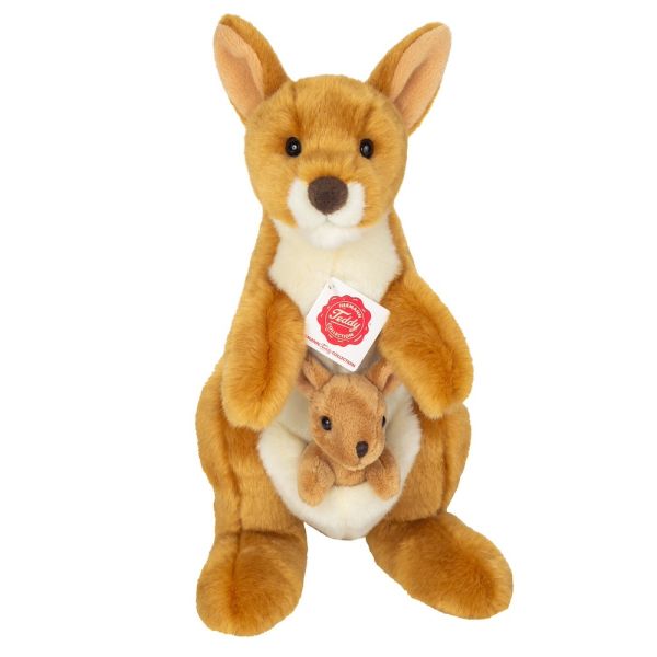 Känguru mit Baby 30 cm Teddy Hermann