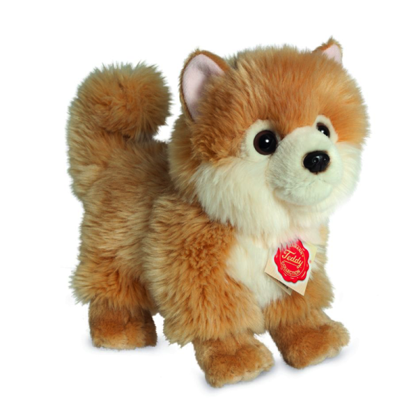 Zwergspitz stehend 22 cm Teddy Hermann