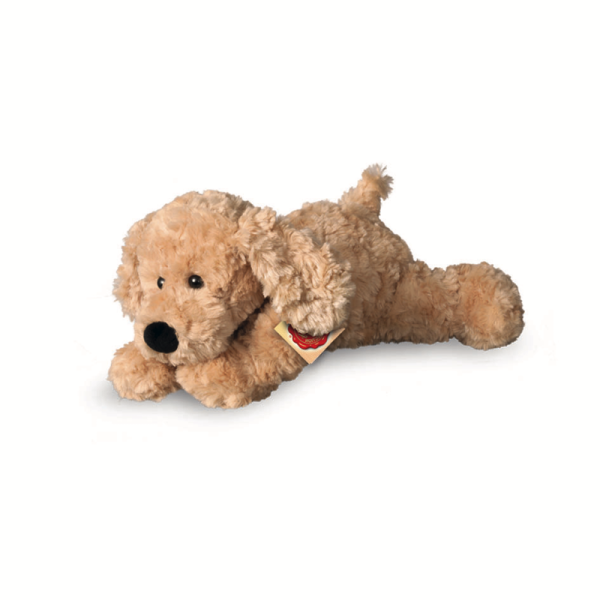 Schlenkerhund beige 28 cm Teddy Hermann