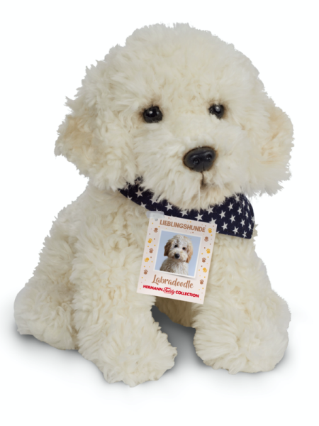 Labradoodle sitzend 28 cm Teddy Hermann