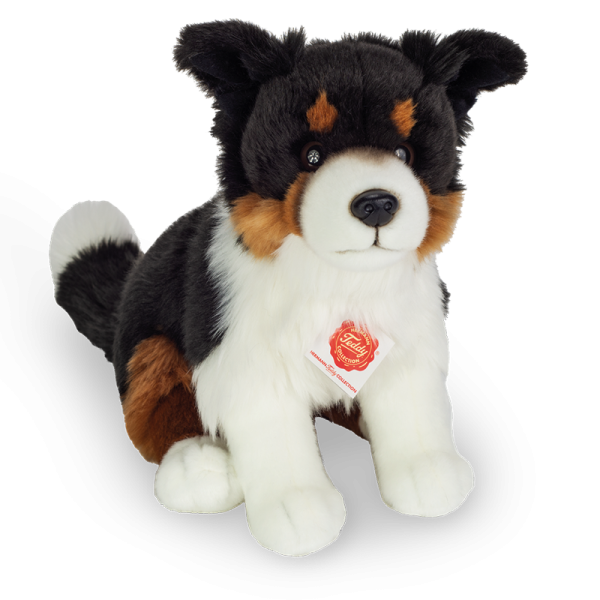 Tri-Color Border Collie sitzend 30 cm Teddy Hermann