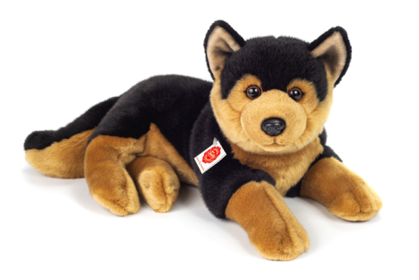 Schäferhund liegend 45 cm Teddy Hermann