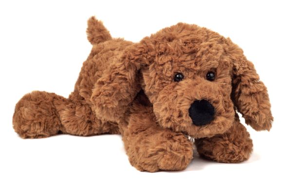 Schlenkerhund braun 28 cm