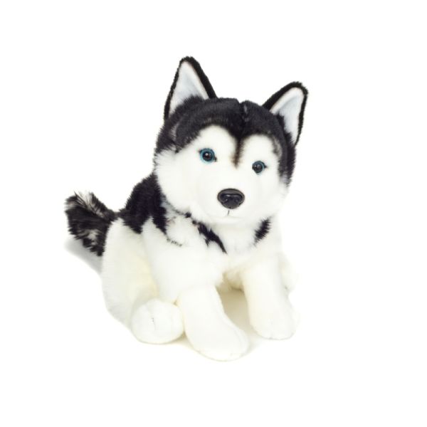 Husky sitzend 30 cm Teddy Hermann