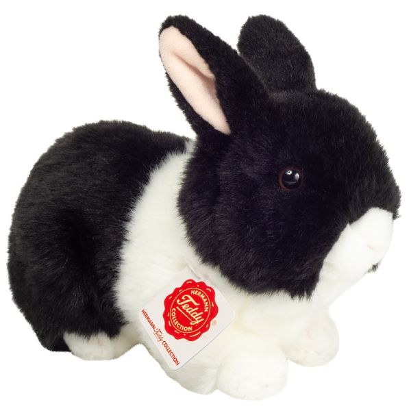 Hase schwarz-weiß 23 cm Teddy Hermann Shop