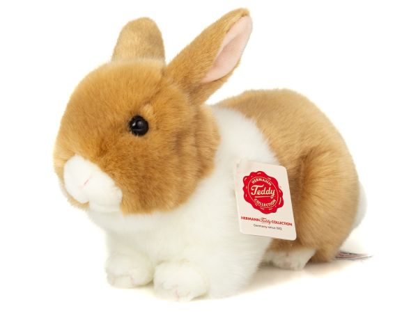 Hase beige-weiss 23 cm von Teddy Hermann