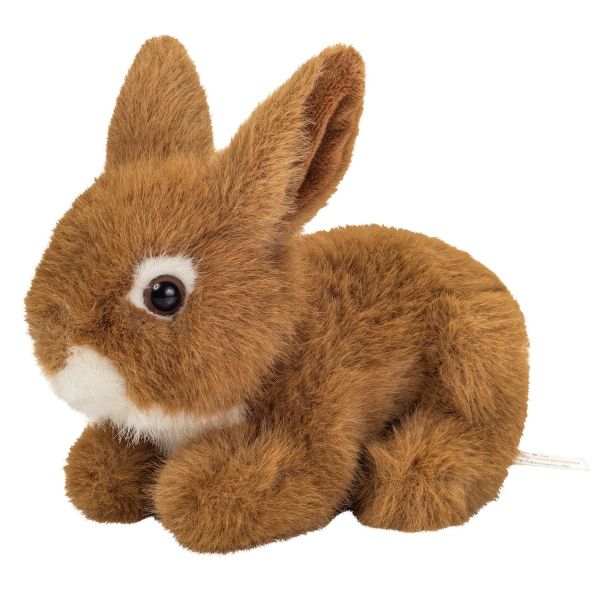 Hase sitzend braun 17 cm von Teddy Hermann