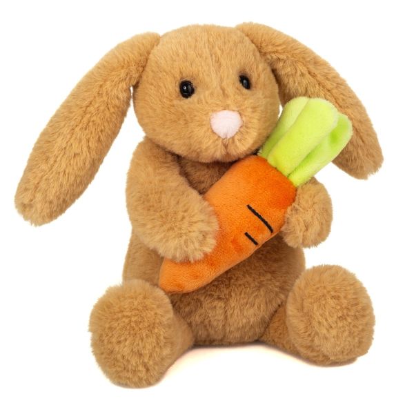 Häschen Lilly mit Möhre 23 cm von Teddy Hermann