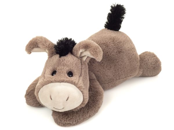 Esel Eddy liegend 38 cm von Teddy Hermann