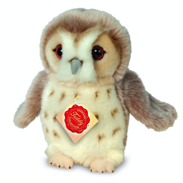 Eule beige 20 cm Teddy Hermann