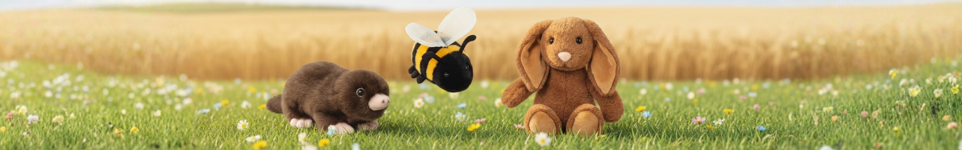 Tiere auf Feld und Wiese